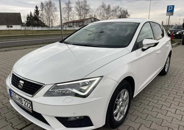 Seat Leon cena 54900 przebieg: 104000, rok produkcji 2017 z Leszno małe 326